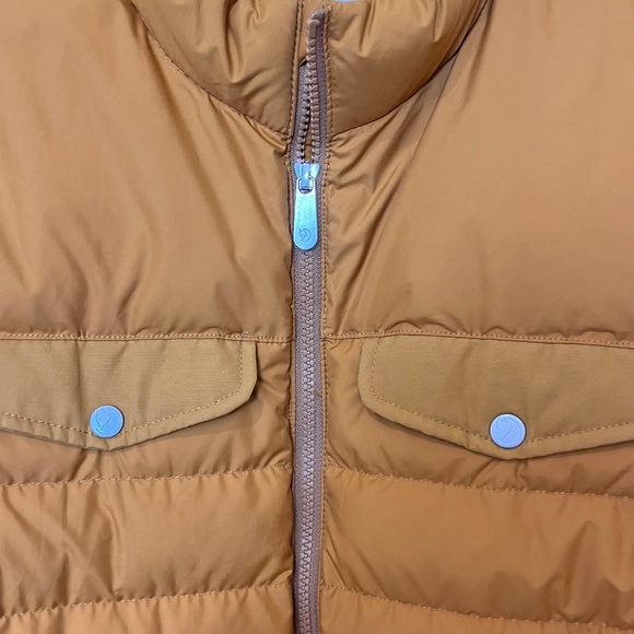 Fjallraven Greenland Down Liner Puffer Jacket - Men's Size S - Yellow Orange - Picture 5 of 16